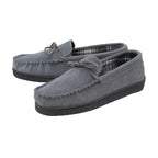 Mens Real Suede Leather Fleece Lined Slippers (6 Sizes)