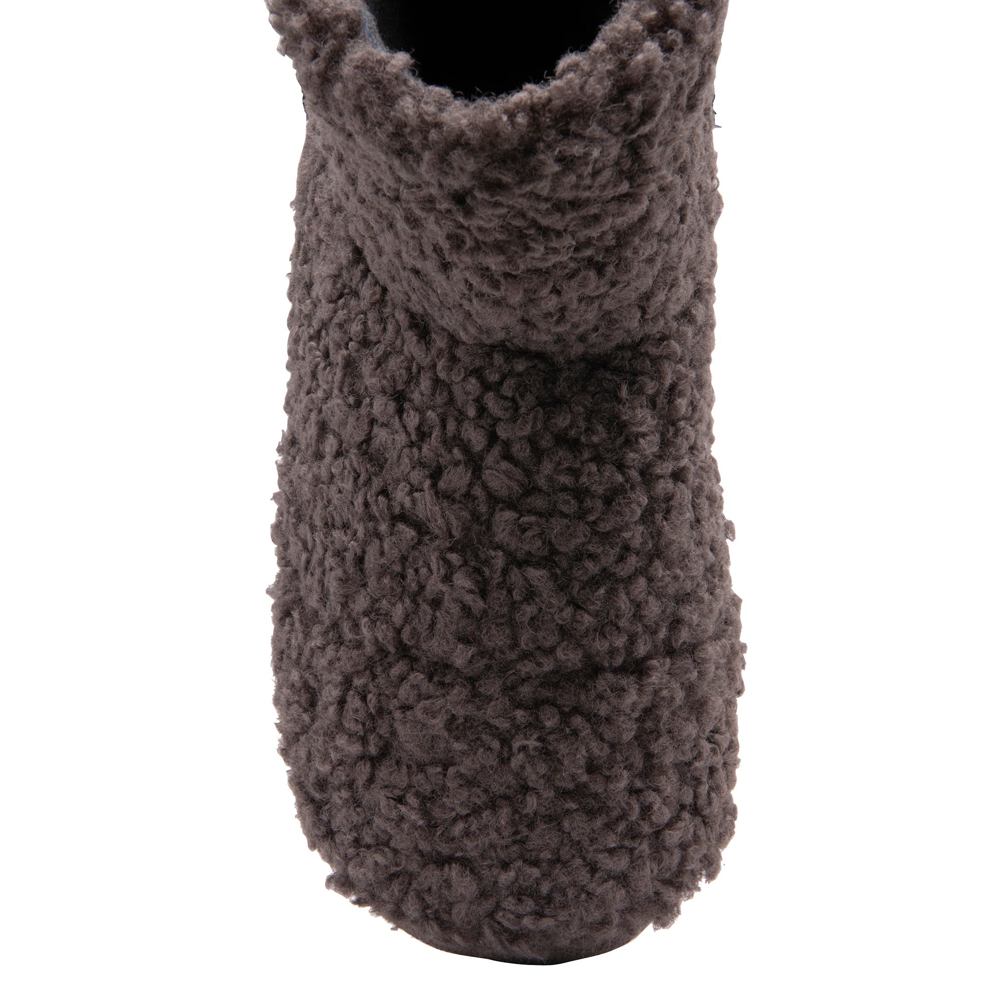 Mens Furry Sherpa Memory Foam Slipper Boots (6 Sizes)