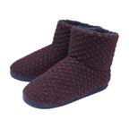Mens Furry Sherpa Memory Foam Slipper Boots (6 Sizes)