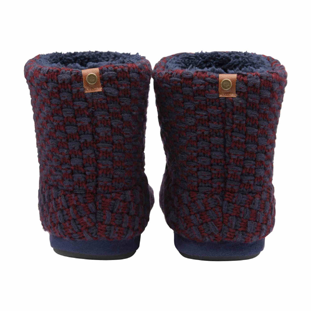 Mens Furry Sherpa Memory Foam Slipper Boots (6 Sizes)