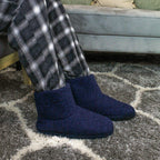 Mens Indoor Boot Slippers with Memory Foam (6 Sizes)
