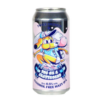 Twice Brewed Dog on a Skateboard