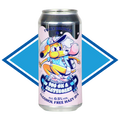 Twice Brewed Dog on a Skateboard