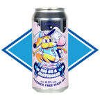 Twice Brewed Dog on a Skateboard