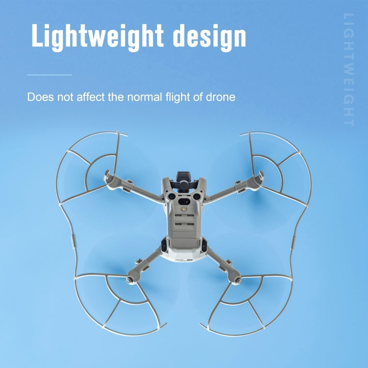 For DJI Mini 4 Pro STARTRC Drone Propeller Protective Guard Anti-collision Ring (Grey)