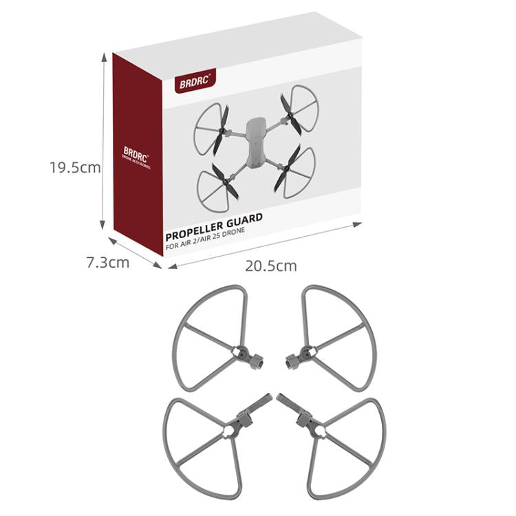 For DJI Mavic Air 2 / Air 2S BRDRC Drone Propeller Protective Guard Anti-collision Ring, For DJI Mavic Air 2 / Air 2S