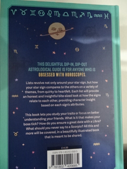 Zodiac Connections Book  (Hardback)