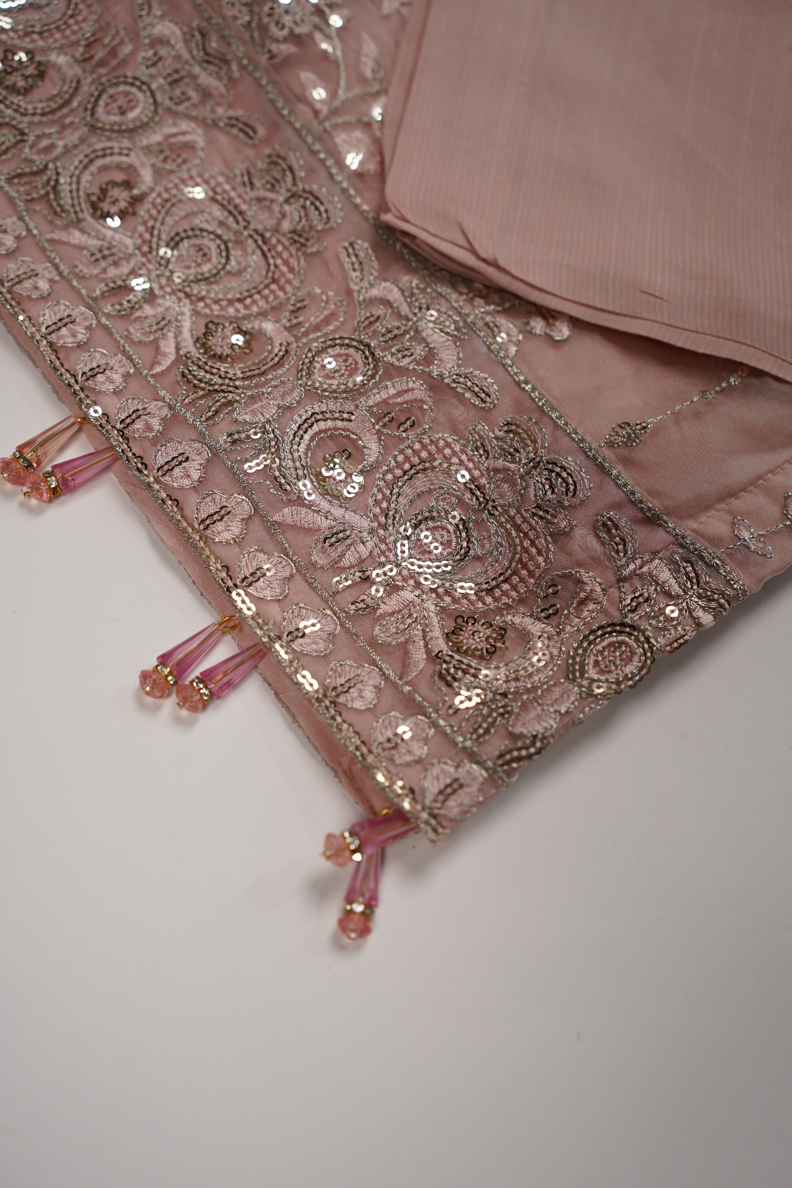 Tehwar - Luxury Organza Outfit - Festive Collection - Ready to Wear - Eid25 - TEHV8D2-SD