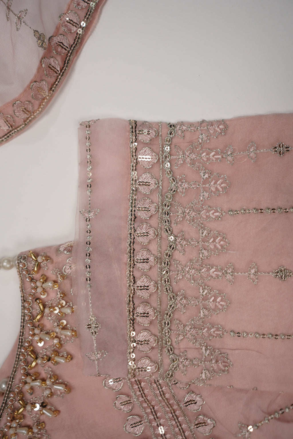 Tehwar - Luxury Organza Outfit - Festive Collection - Ready to Wear - Eid25 - TEHV8D2-SD