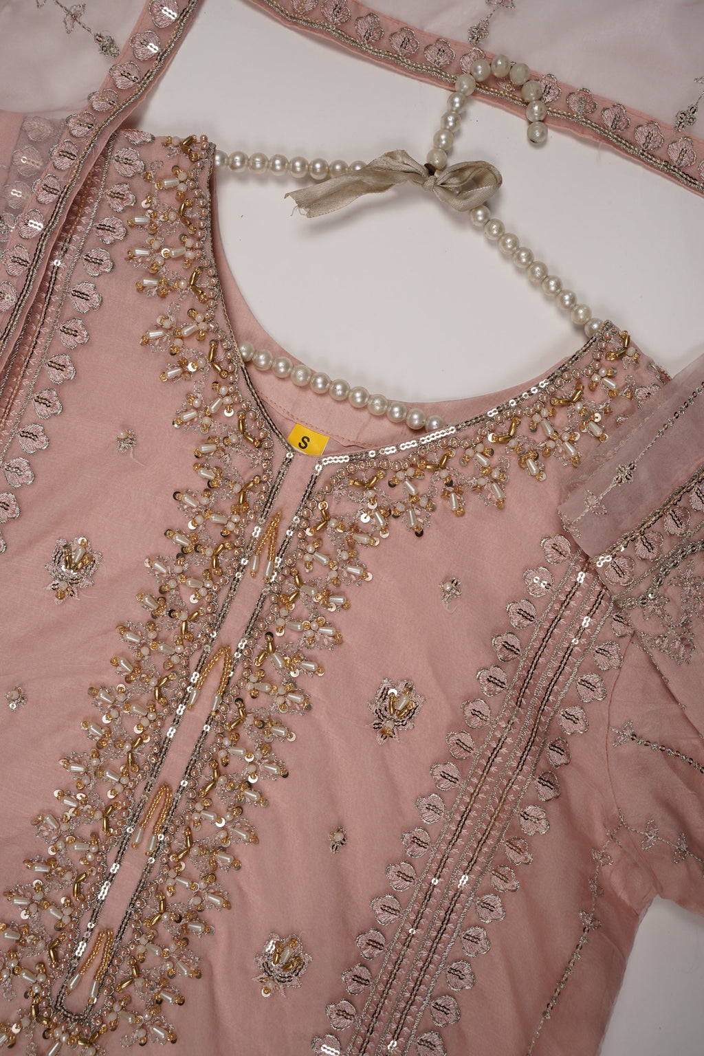 Tehwar - Luxury Organza Outfit - Festive Collection - Ready to Wear - Eid25 - TEHV8D2-SD
