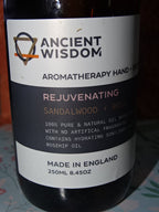 Fragranced Hand And Body Wash 'Rejuvenating'    Sandalwood and Rose   250ml