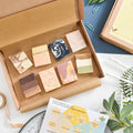 Soap Sampler Gift Set | 8 x 15g Mini Travel Soaps | Natural Handcrafted Letterbox Gift | Vegan, Plastic-Free Skincare