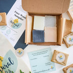 Face Wash Sample Pack | 4 x 15g Natural Facial Cleansing Bars | Vegan, Plastic-Free Skincare | Perfect Travel & Trial Set