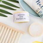 Klassisches Shampoo-Stück Lavendel und Limette