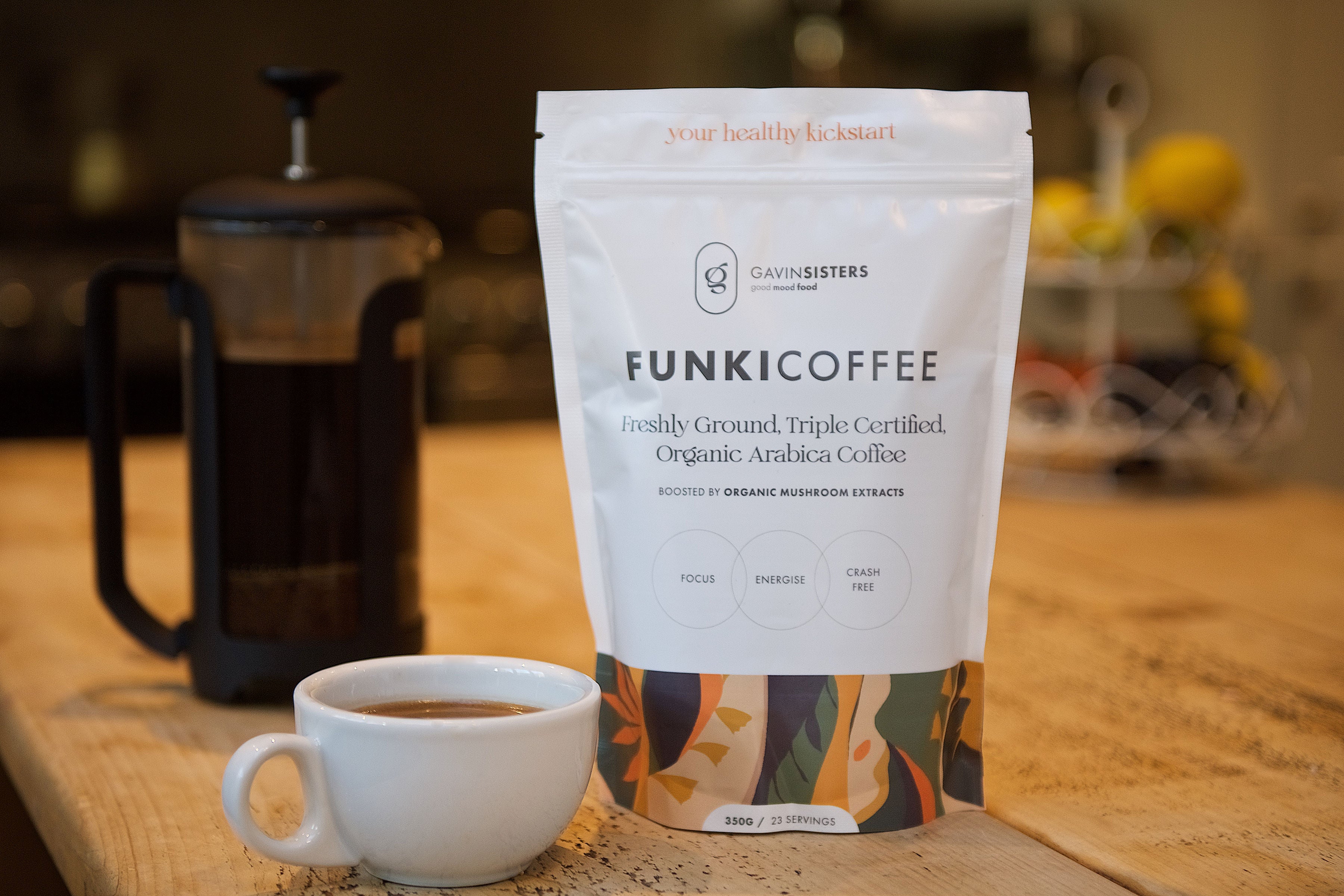 The Coffee You Love. The Daily Wellness Upgrade You Need. A Proper Coffee With Benefits!