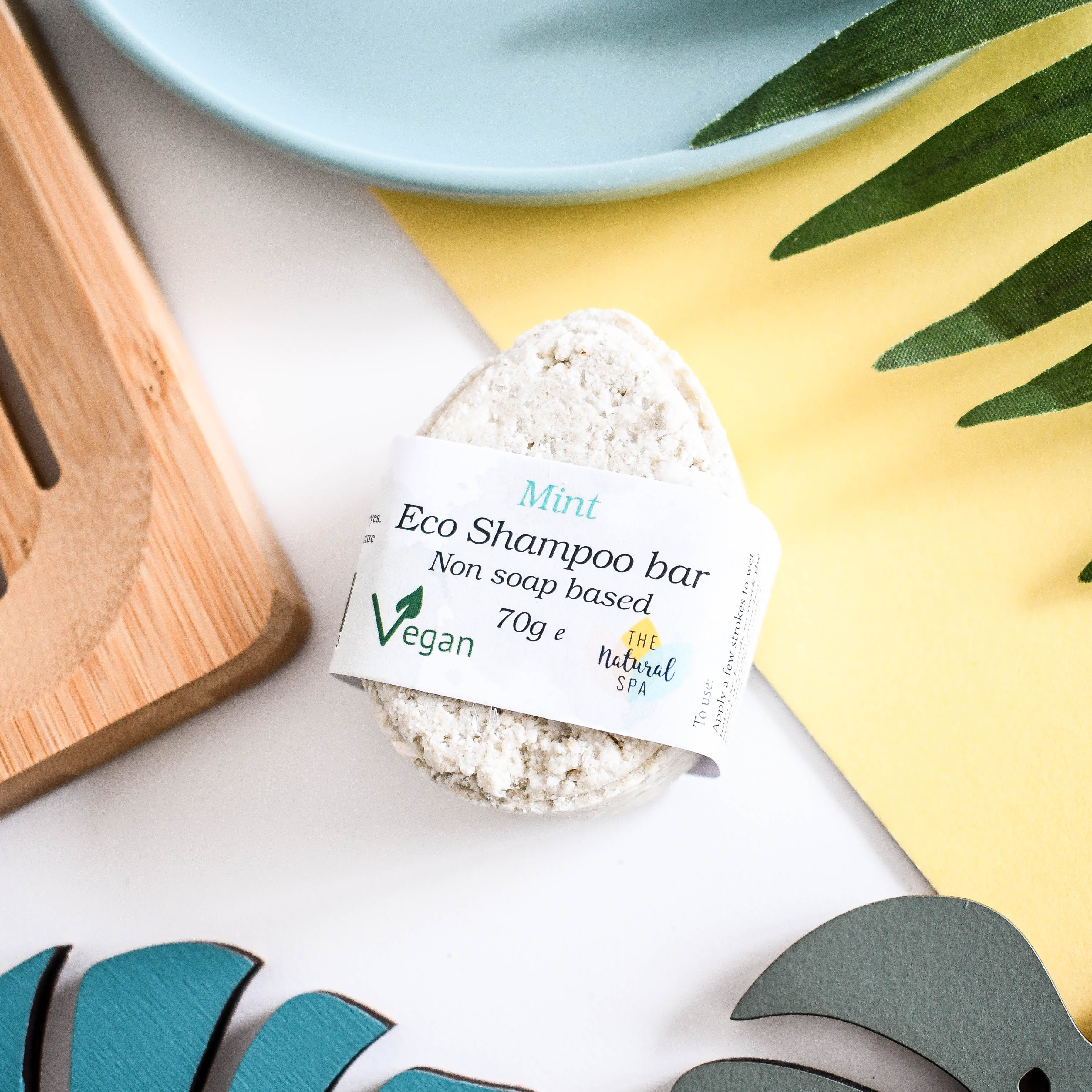 Mint Eco Shampoo Bar | Seifenfreies festes Shampoo | 70g oder 20g