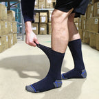 Multipack Mens Diabetic Work Socks | Non Elastic Breathable Diabetic Socks