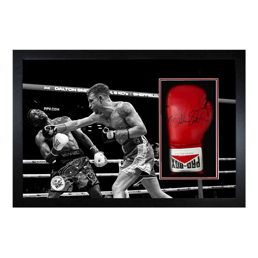 Dalton Smith Signed Glove Iconic Frame