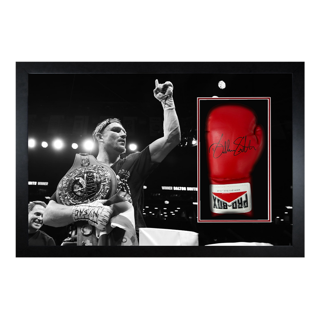 Dalton Smith Signed Glove Iconic Frame