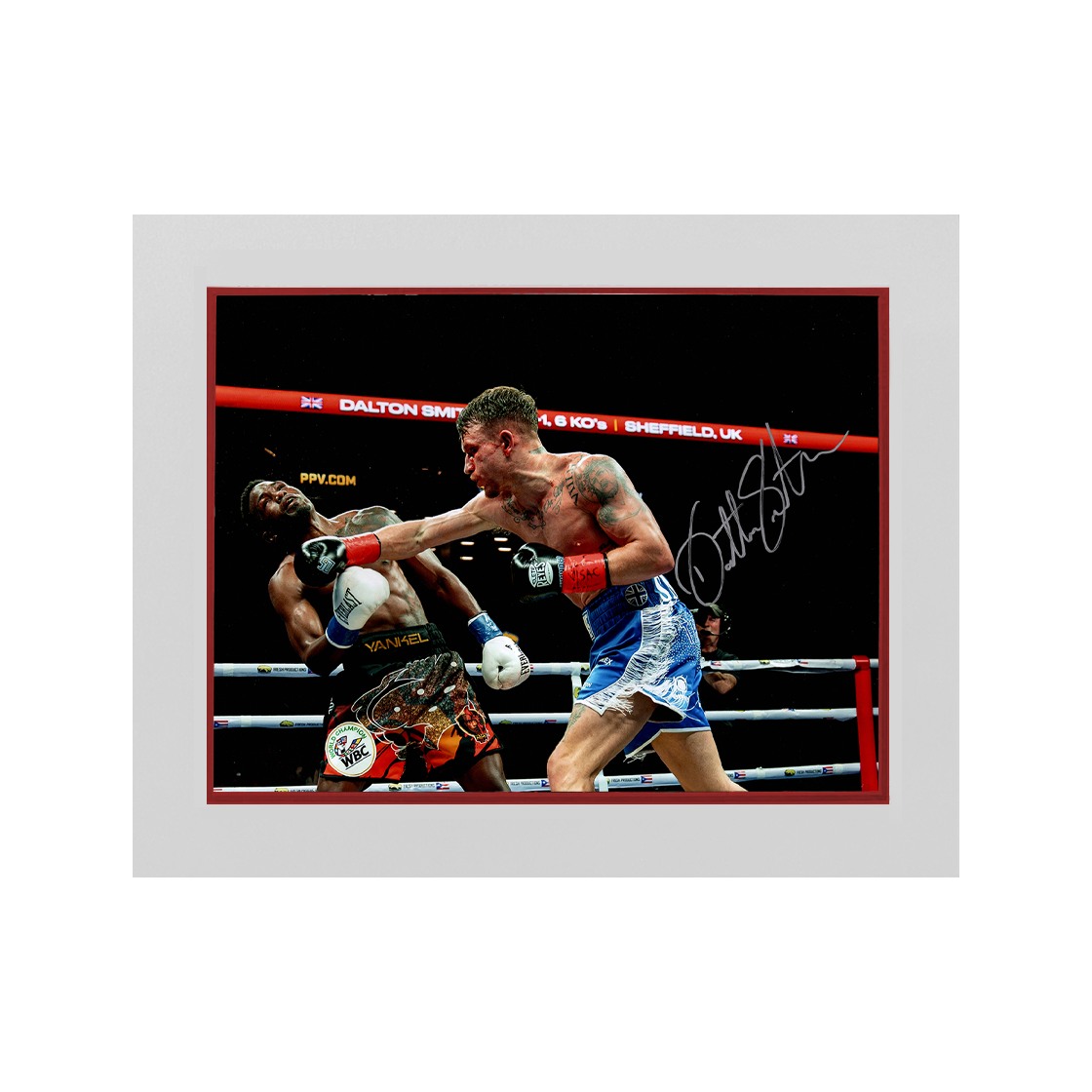 Dalton Smith Signed 16x12 Image Deluxe Mount