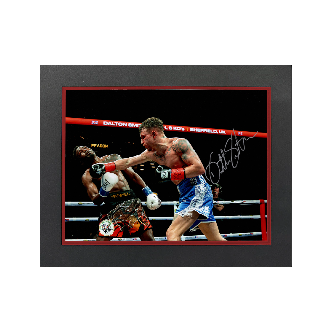 Dalton Smith Signed 16x12 Image Deluxe Mount