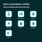 Dark Colombian Coffee