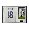 Jermain Defoe Signed Tottenham Hotspur Shirt Classic Frame