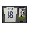 Jermain Defoe Signed Tottenham Hotspur Shirt Classic Frame