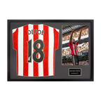 Jermain Defoe Signed Sunderland Shirt Classic Frame