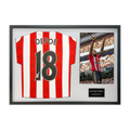 Jermain Defoe Signed Sunderland Shirt Classic Frame