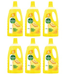 6 x Dettol Multipurpose Antibacterial Citrus - 1 LITRE