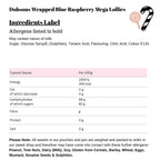 Dobsons Wrapped Blue Raspberry Mega Lollies