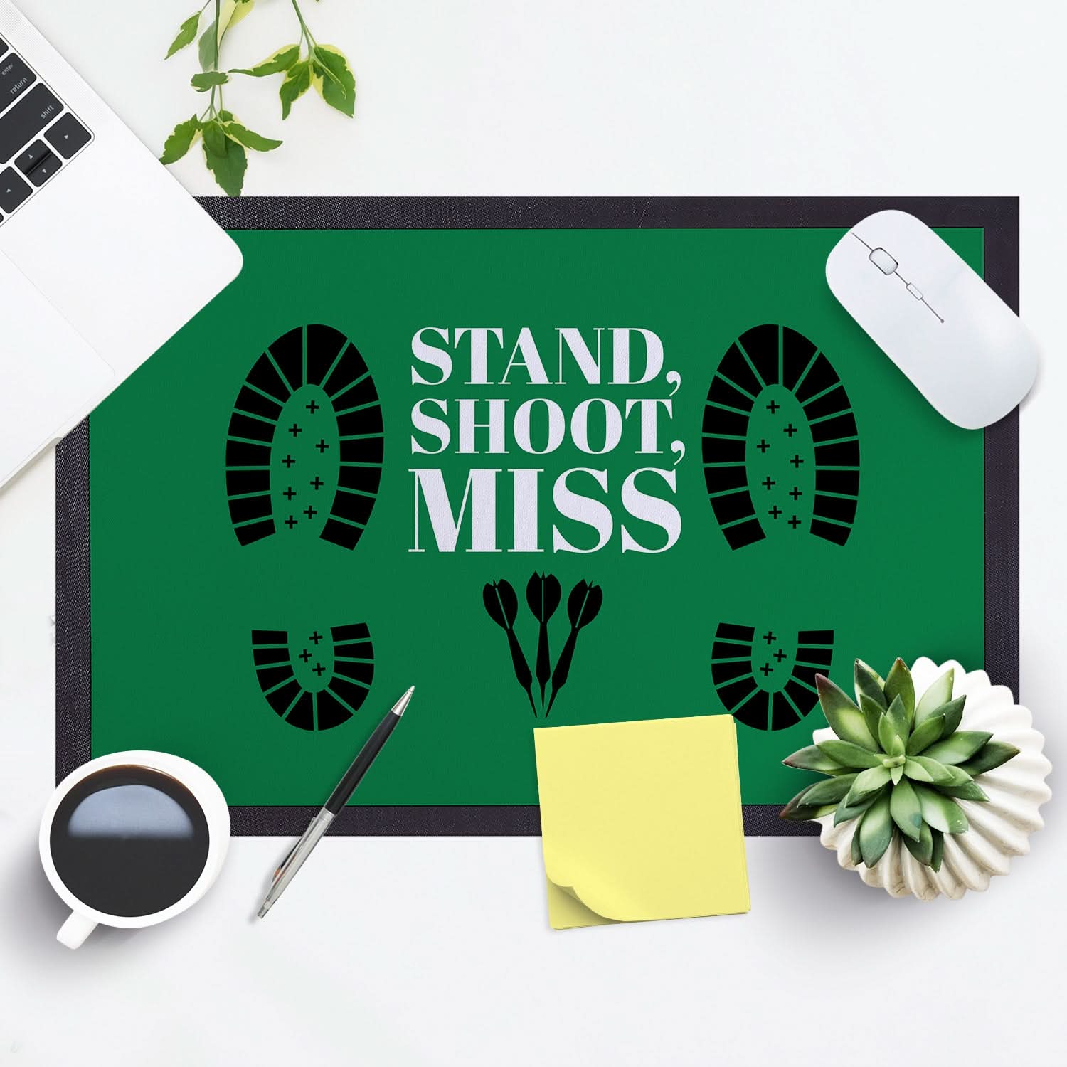 Stand Here Darts - Door Mat - 60cm x 40cm