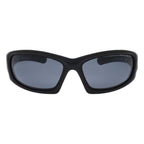 Unisex Samum Polarised UV400 Sport Sunglasses with Mirror Hydrophobic Lens