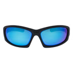 Unisex Samum Polarised UV400 Sport Sunglasses with Mirror Hydrophobic Lens