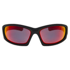 Unisex Samum Polarised UV400 Sport Sunglasses with Mirror Hydrophobic Lens