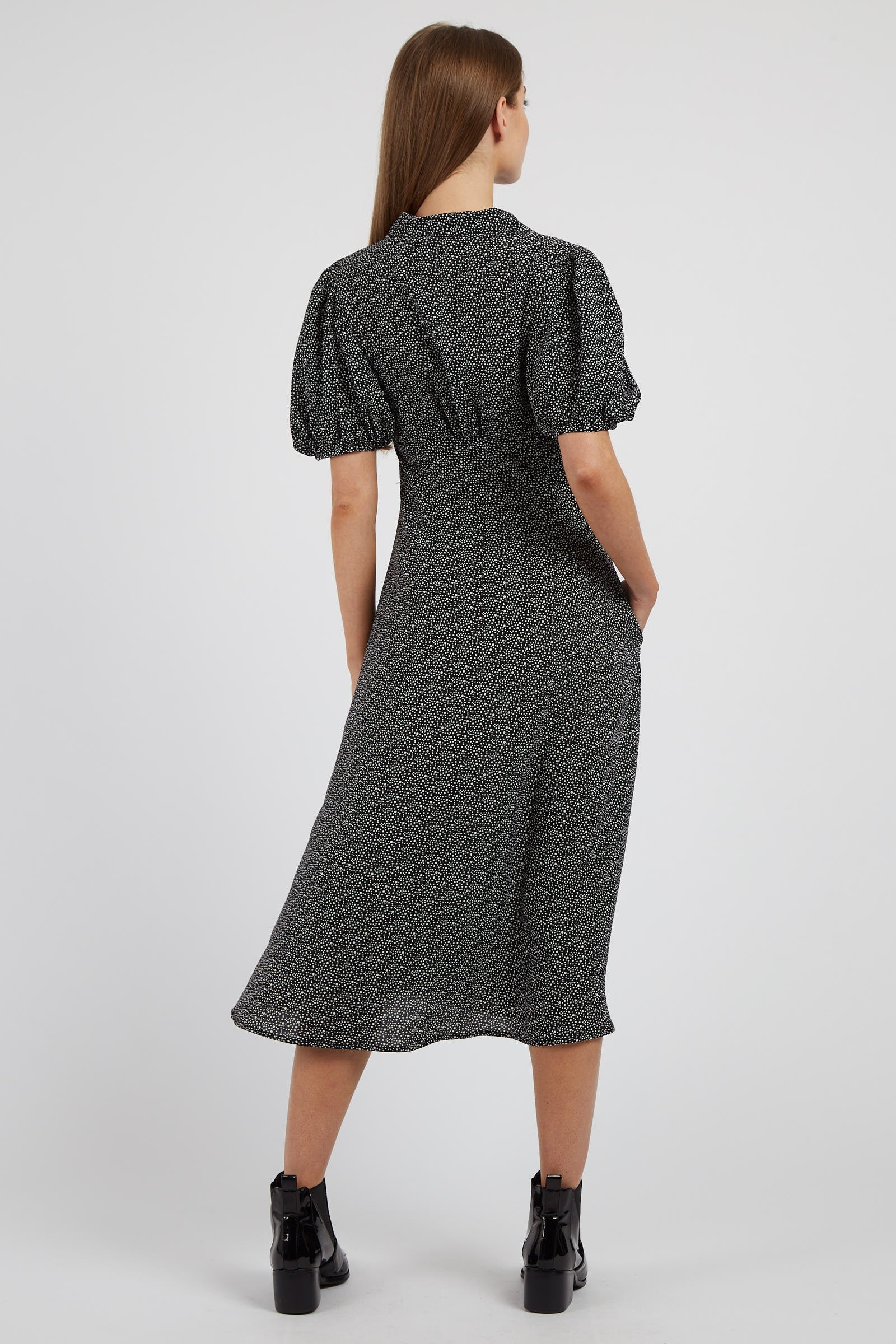 Louche Echo Galaxy Dot Midi Dress