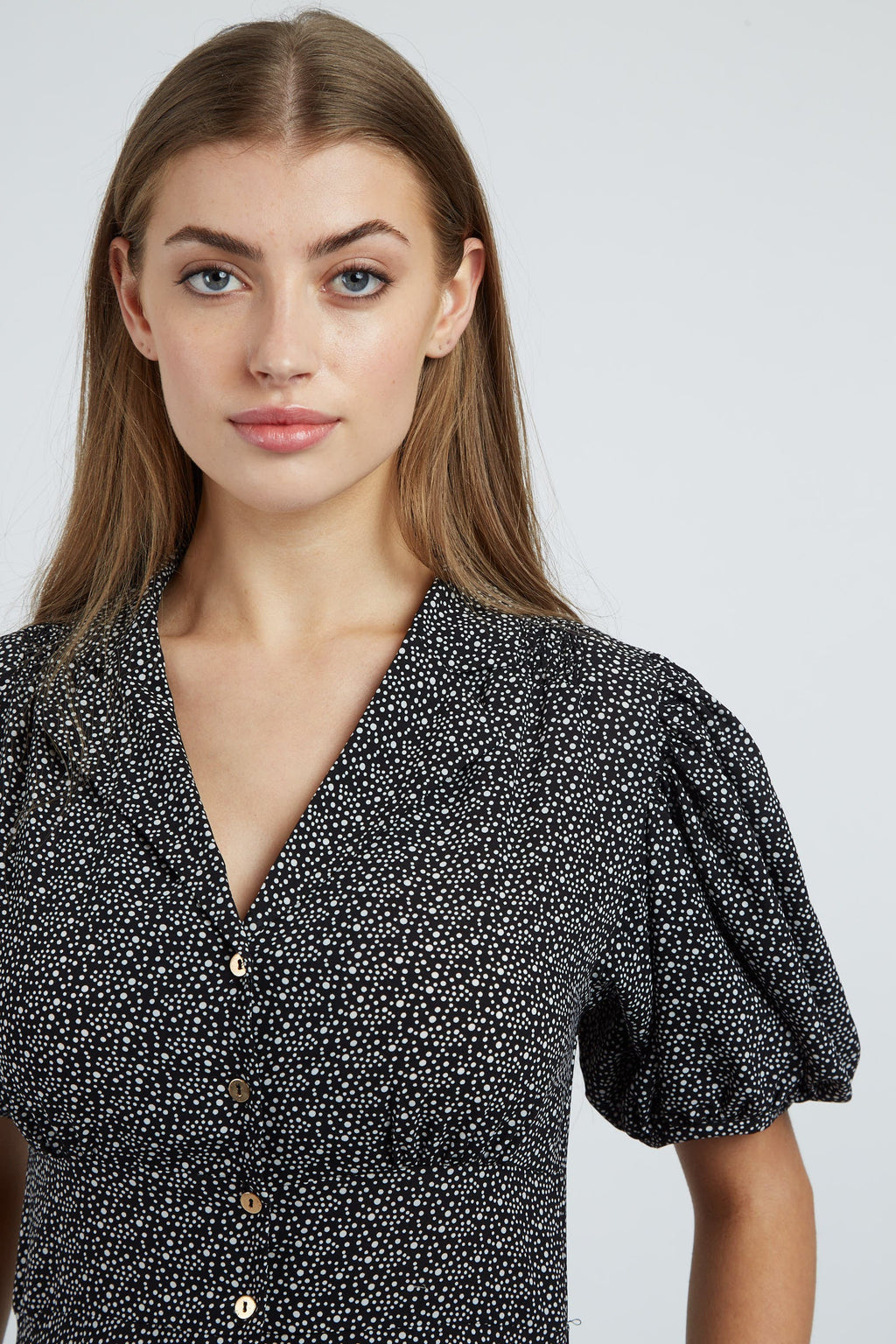 Louche Echo Galaxy Dot Midi Dress