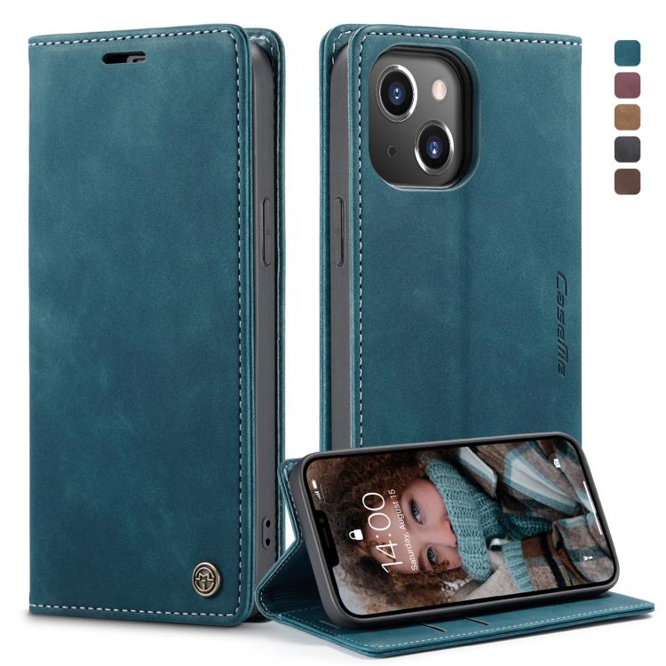 CaseMe-013 Multifunctional Retro Frosted Horizontal Flip Leather Case with Card Slot & Holder & Wallet, For iPhone 13 mini, For iPhone 13, For iPhone 13 Pro, For iPhone 13 Pro Max