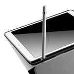 DUX DUCIS Domo Series Horizontal Flip Magnetic TPU + PU Leather Tablet Case with Three-folding Holder & Pen Slot For iPad Pro 12.9 inch 2017(Grey)