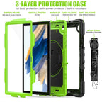 Silicone + PC Tablet Case, For Samsung Galaxy Tab A8 10.5 2021 X200 / X205