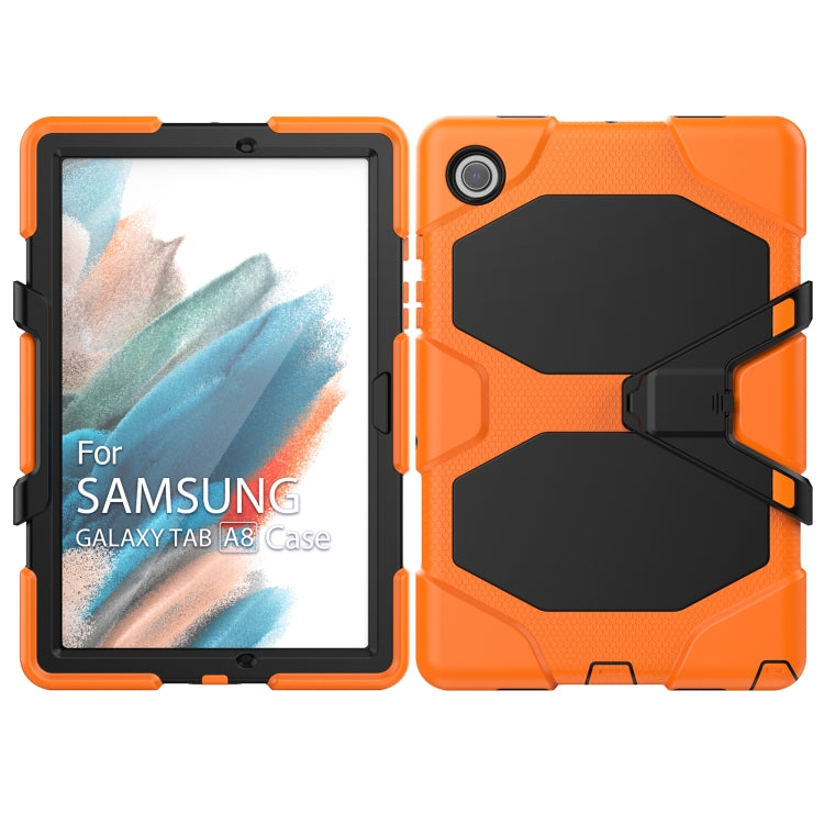 Colorful Silicon + PC Tablet Case, For Samsung Galaxy Tab A8 10.5 2021 X200 / X205