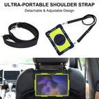 360 Degree Rotation Contrast Color Silicone + PC Tablet Case, For Samsung Galaxy Tab A8 10.5 2021
