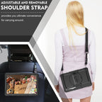 Silicone + PC Tablet Case with Shoulder Strap, For Samsung Galaxy Tab S10 Ultra / S9 Ultra / S8 Ultra