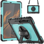 Silicone + PC Tablet Case, For Samsung Galaxy Tab S8 11 inch SM-X700, For Samsung Galaxy Tab S8+ 12.4 inch SM-X800