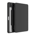 For iPad Pro 12.9 2022 / 2021 / 2020 / 2018 Mutural Jianshang Series Tablet Leather Smart Case(Black)