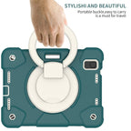 Silicone + PC Full Body Protection Tablet Case With Holder & Strap, For iPad mini 2021, For iPad mini 4 2015/mini 2019, For Samsung Galaxy Tab A 8.0 2019