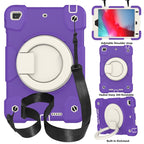 Silicone + PC Full Body Protection Tablet Case With Holder & Strap, For iPad mini 2021, For iPad mini 4 2015/mini 2019, For Samsung Galaxy Tab A 8.0 2019