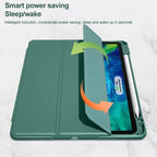 Mutural Pinyue Series Smart Leather Tablet Case, For iPad 9.7 2018 / 2017