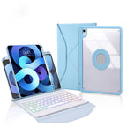 Z11BS Pen Slot Backlight Bluetooth Keyboard Leather Tablet Case, For iPad Pro 11 2021/2020/2018, For iPad Air 11 2025 / 2024 / Air 5 / Air 4, For iPad 10.2 2021/2020/2019